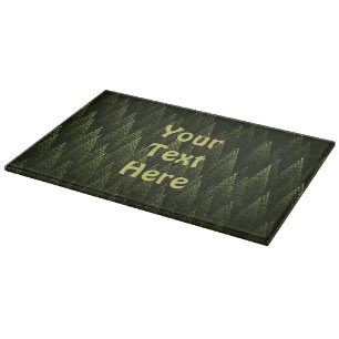 Fractal Conifer Forest Cutting Board