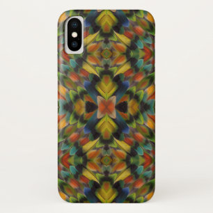 Fractal Design Of Lovebird Feathers Case-Mate iPhone Case