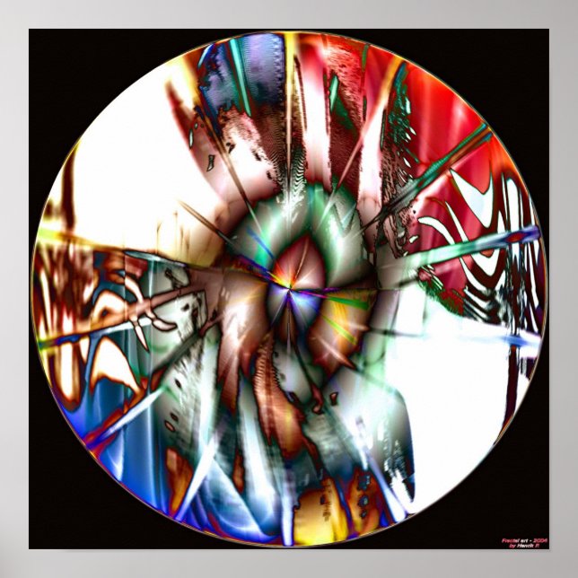 Fractal Discolour 5 Poster (Front)