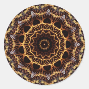 Fractal Doily Sticker