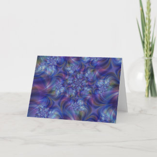 Fractal Essence Greeting Card