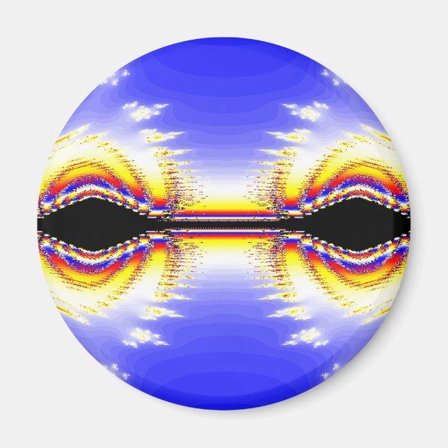 Fractal Eyes Magnet (Front)