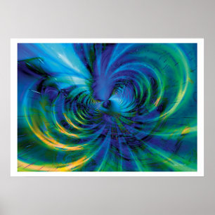 Fractal Fantasy 18 Poster