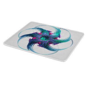 Fractal Fantasy Swirls Cutting Board