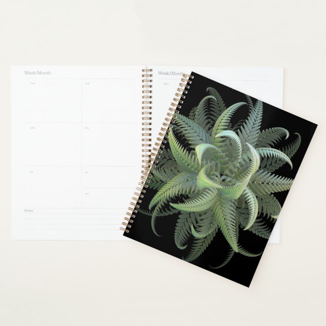 Fractal Fern Bloom  Planner (Display)