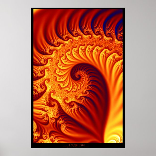 Fractal Fire Poster (Front)