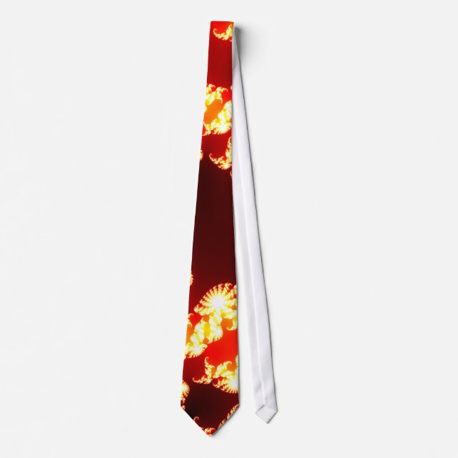 Fractal fire tie (Front)