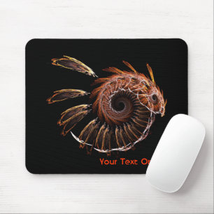 Fractal Firebird Mouse Pad