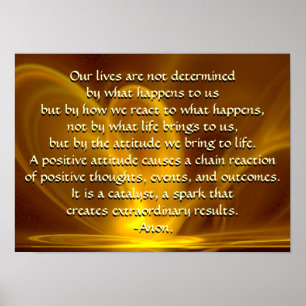 Fractal Firefly with Quotation Poster