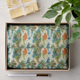Fractal Floral in the Clouds Tissue Paper