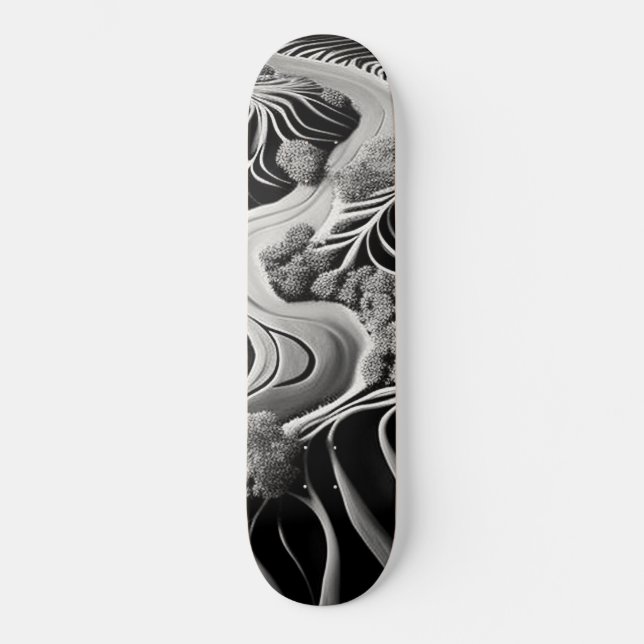 Fractal Flow Skateboard (Front)