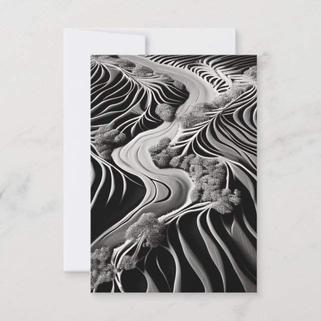 Fractal Flow Thank You Card (Front)
