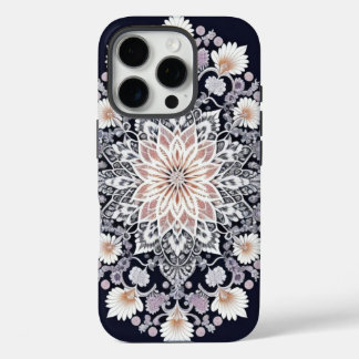 Fractal Flower Art iPhone 16 Pro Case