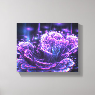 fractal flower canvas print