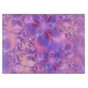 Fractal Flower Cutting Board