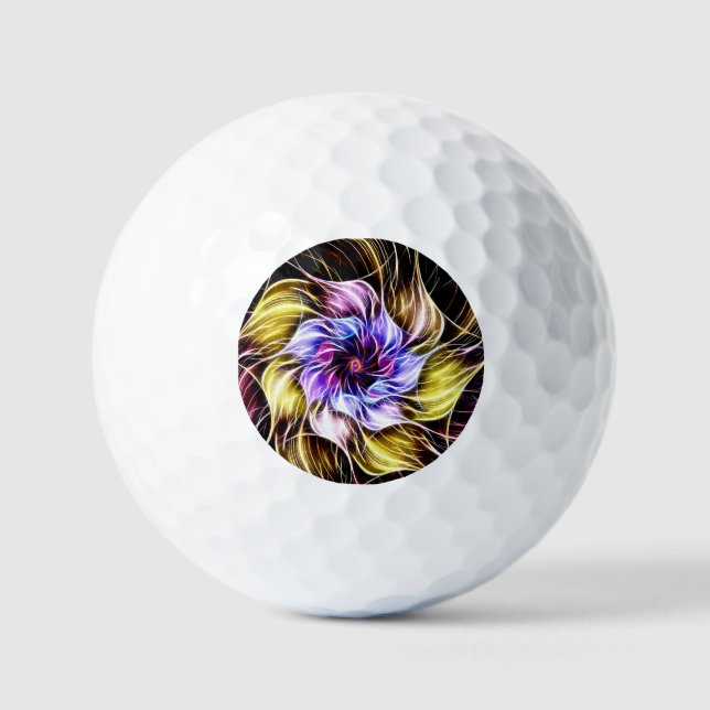 fractal flower golf balls (Front)