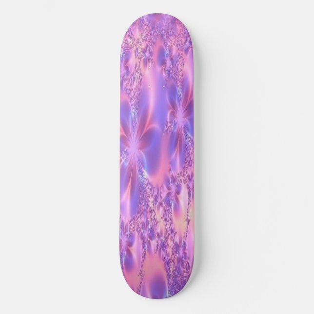 Fractal Flower Skateboard (Front)