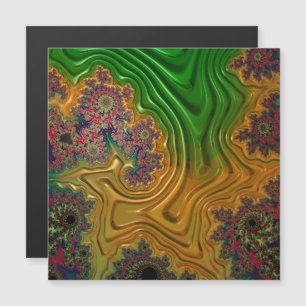 Fractal Forest Magnetic Card