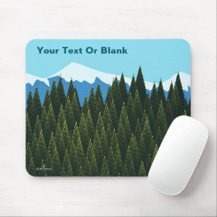 Fractal Forest Mouse Pad