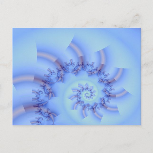 Fractal fun 10 postcard (Front)