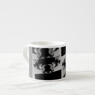 Fractal Garden grey Espresso Cup