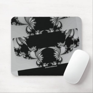 Fractal Garden grey Mouse Pad