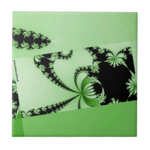 Fractal Garden mantis Tile