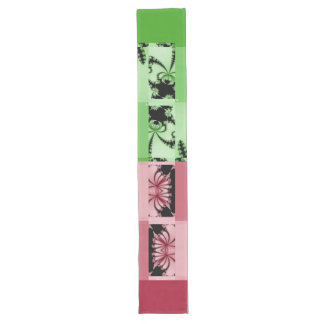 Fractal Garden orchid & mantis A Long Table Runner