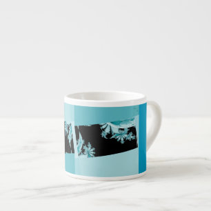 Fractal Garden sky Espresso Cup