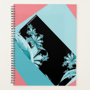 Fractal Garden sky & rose Planner