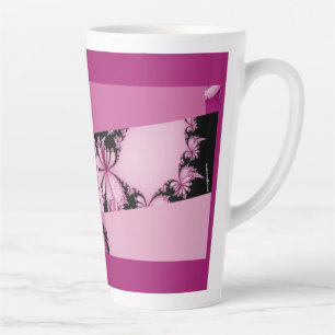 Fractal Garden thulian Latte Mug