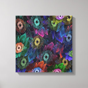 Fractal Gardening Canvas Print