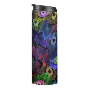 Fractal Gardening Thermal Tumbler