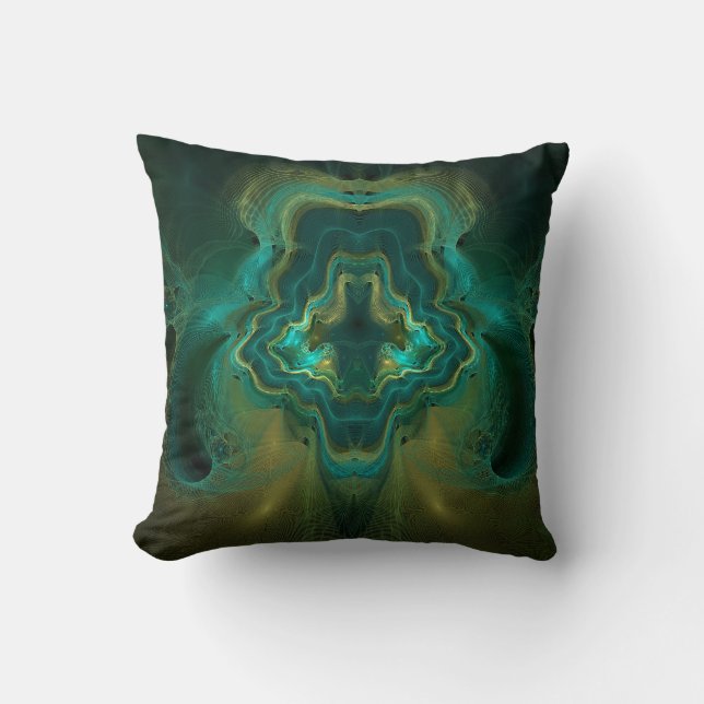 Fractal Geode Cushion (Front)