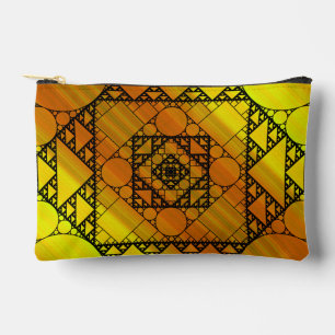 Fractal Geometry Accessory Pouch