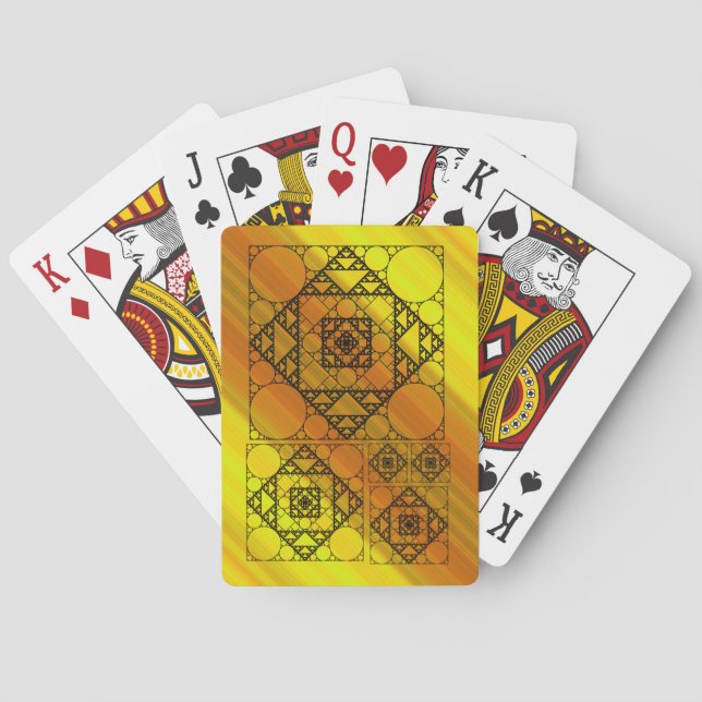 Fractal Geometry Classic Playing Cards (Back)