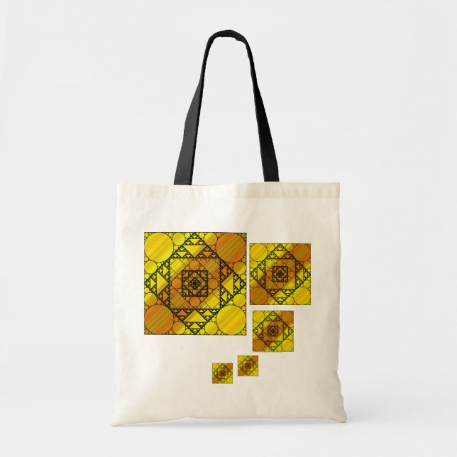 Fractal Geometry Tote Bag (Front)