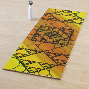 Fractal Geometry Yoga Mat