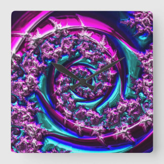 Fractal Glass 2 Clock & Numeral Options