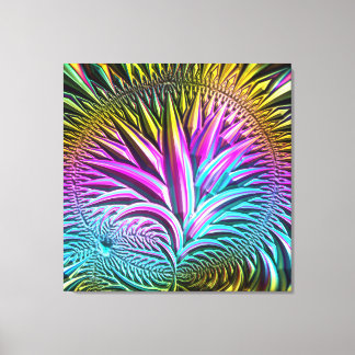 Fractal Glass 5 Canvas Print