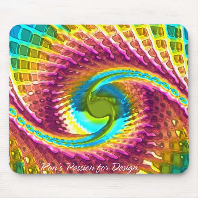 Fractal Glass 7 Mousepad (Front)