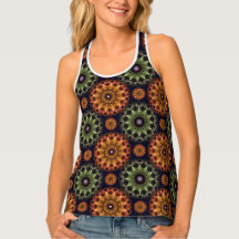 Fractal glossy frilly star pattern