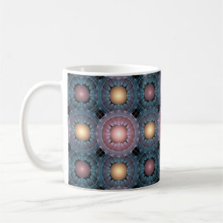 Fractal glossy pattern coffee mug