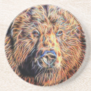 Fractal Grizzly Bear Coaster