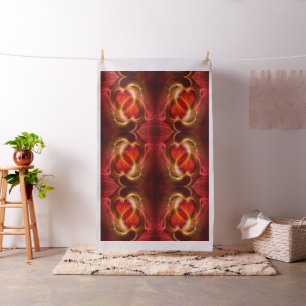 Fractal Heart by Heart + your ideas Fabric