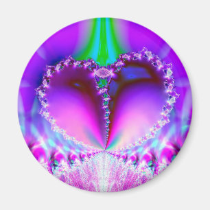 Fractal heart magnet