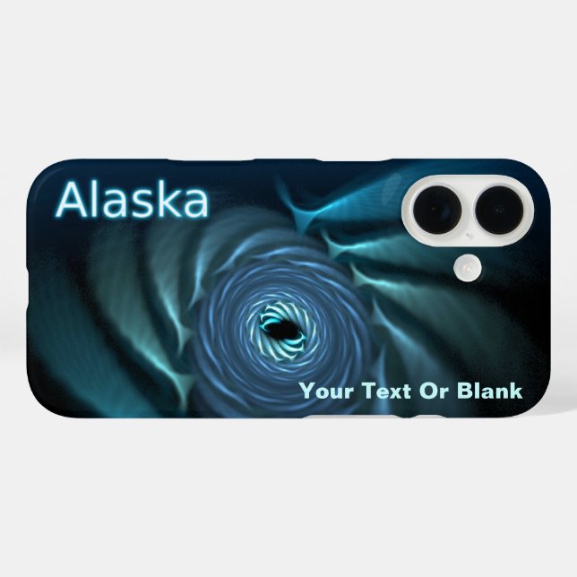 Fractal Ice Whales Case-Mate iPhone Case (Back (Horizontal))