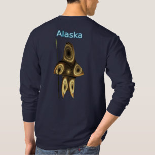 Fractal Inuit Hunter - Alaska T-Shirt