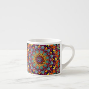 Fractal Kaleidoscope Mandala Pattern-64351 Espresso Cup