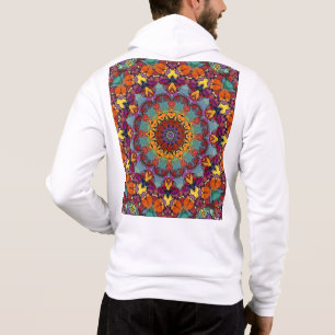 Fractal Kaleidoscope Mandala Pattern-64351 Hoodie
